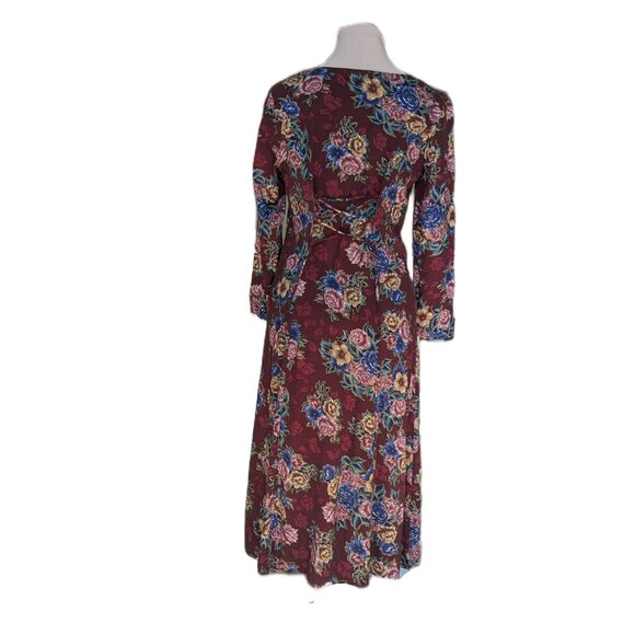 Vintage Midi Floral Dress - Picture 4 of 7